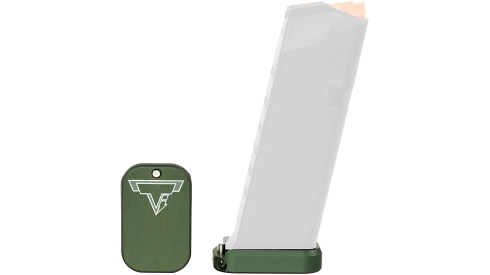 Taran Tactical Innovations Base Pad For Glock +0, 9/40 Double Stack