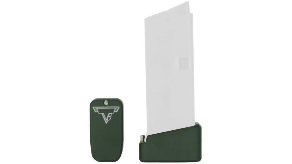 Taran Tactical Innovations Base Pad For Glock, 2 Round, OD Green, 8, GBP9-07