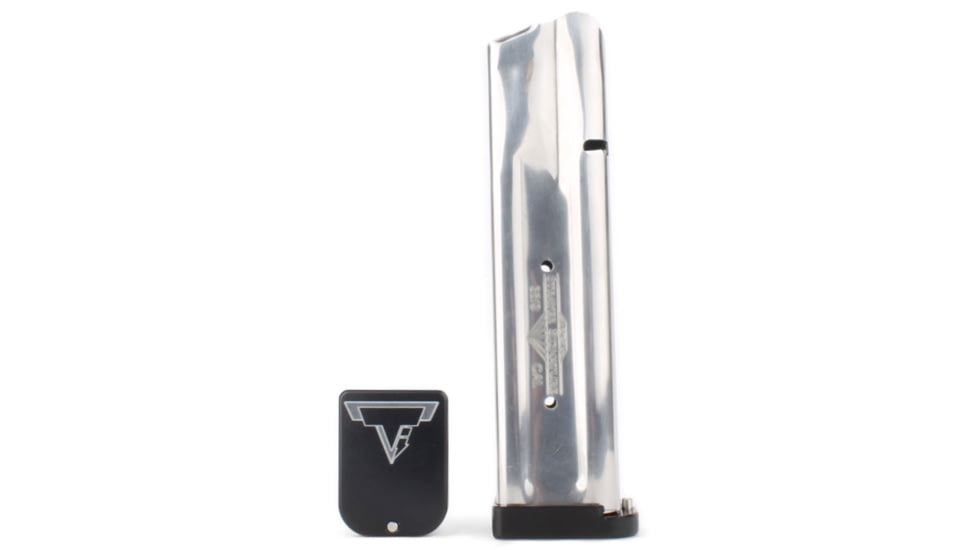 Taran Tactical Innovations Base Pad for STI/SV Magazines Gen 4, Black, 1, STVB-4G01