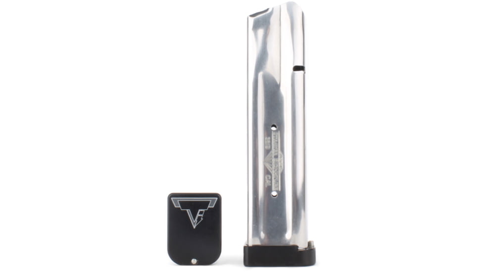 Taran Tactical Innovations Base Pad for STI/SV Magazines Gen 7, Black, 2, STVB-7G01
