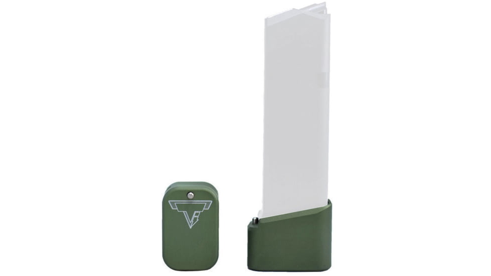 Taran Tactical Innovations Base Pad Kit for Glock 19/23 +4/5, OD Green, 5, GBP940C-7