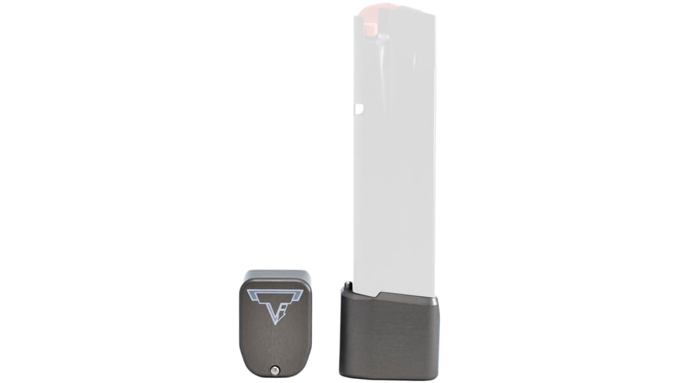 Taran Tactical Innovations Base Pad Kit for PPQ 9/40, 6 Round, Titanium Gray, 6, PPQ940-05
