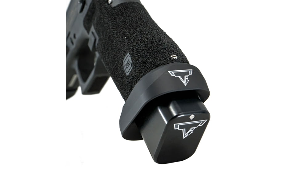 Taran Tactical Innovations Competition Lightning Magwell for Glock 17/22/34/35/45 Gen 5, Flat Black, 0, GMW5-A00