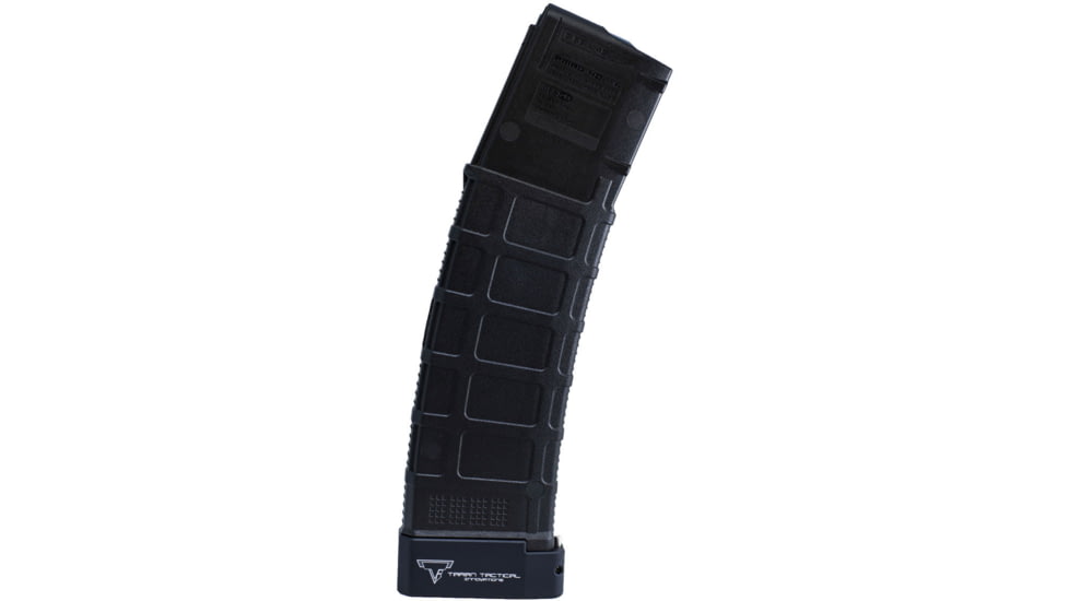 Taran Tactical Innovations PMAG40 Rifle Magazine w/ FB, Black/Flat Black, 46, PMBP40-CM-00