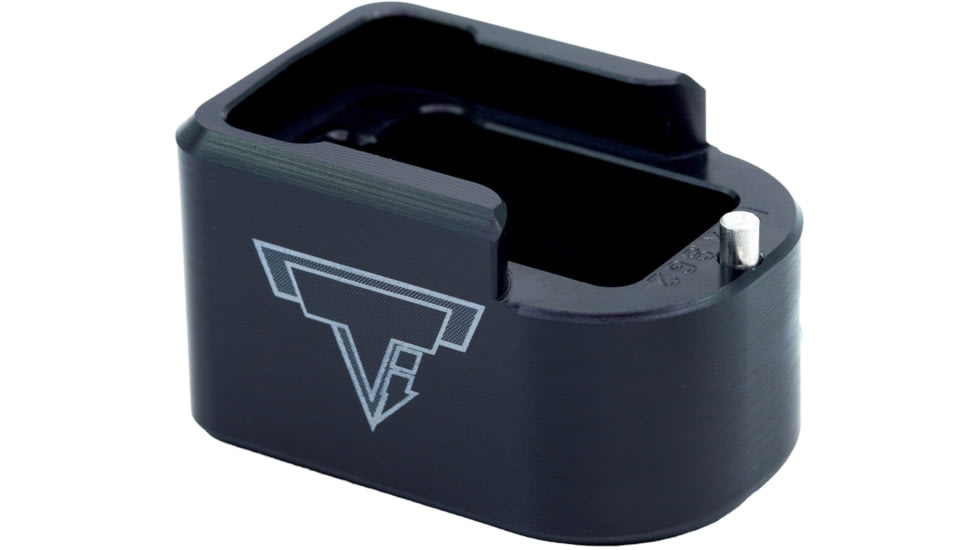Taran Tactical Innovations Ultralight Short Sig MPX 9mm THRiL 6 Rounds MPX Base Pad, Black, MPX9SG2-01