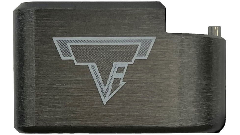 Taran Tactical Innovations Ultralight Short Sig MPX 9mm THRiL 6 Rounds MPX Base Pad, Titanium Gray, MPX9SG2-05