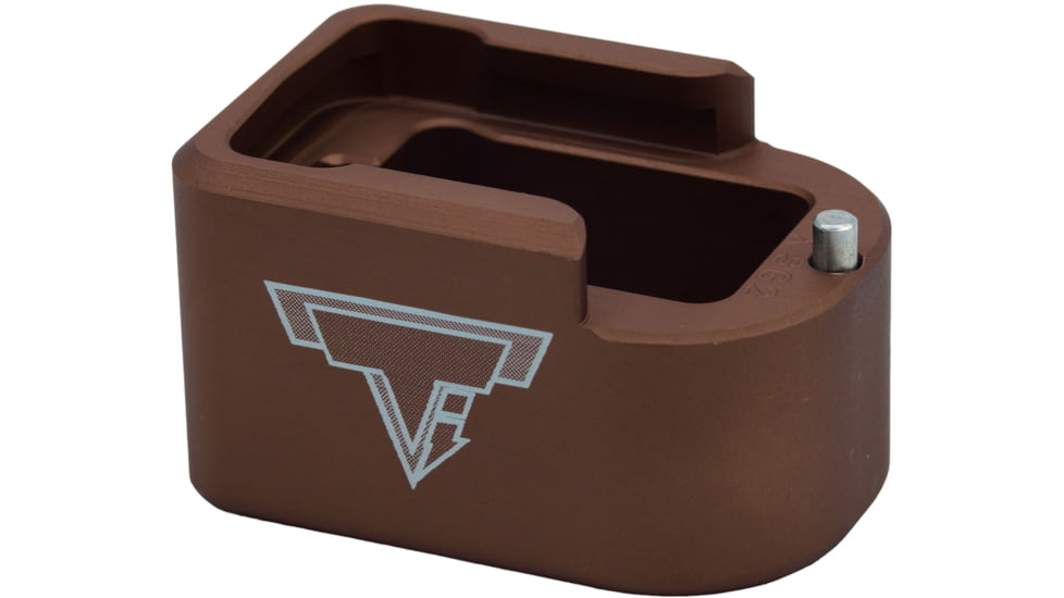 Taran Tactical Innovations Ultralight Short Sig MPX 9mm THRiL 6 Rounds MPX Base Pad, Coyote Bronze, MPX9SG2-06