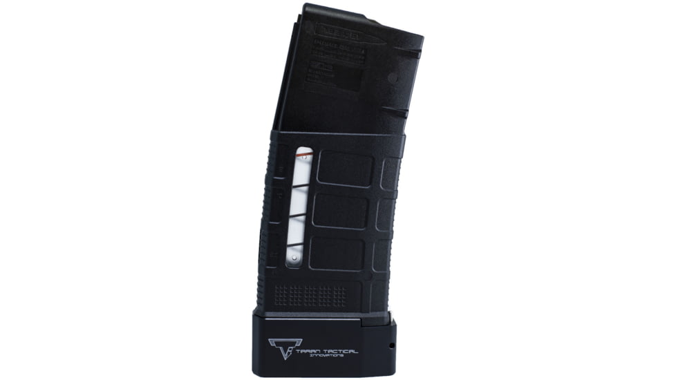 Taran Tactical Innovations TTI 308 PMAG +5/6 Base Pad; Black, Black, 5, PMBP-001
