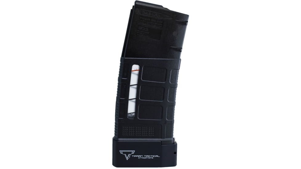 Taran Tactical Innovations TTI 308 PMAG +5/6 Base Pad; Flat Black, Flat Black, 5, PMBP-000