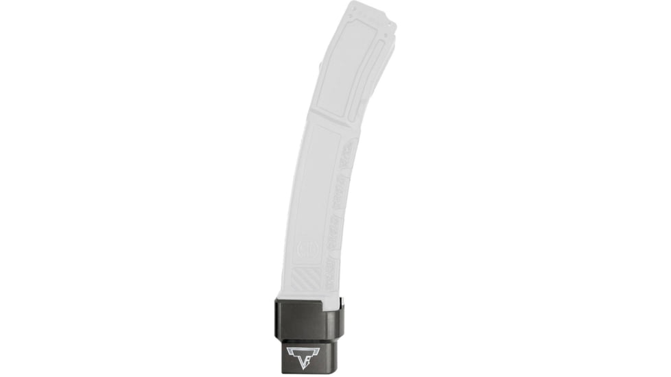 Taran Tactical Innovations MPX Lite Next Gen Rifle Magazine Extension For New Sig Sauer, Titanium Gray, 9, MPX9LG2-05