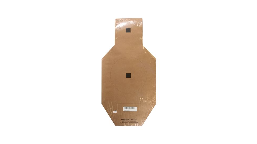 Target Barn Center Of Mass Training Target And Repair Center Brown/Tan 12x24 Inch 100 Per Pack