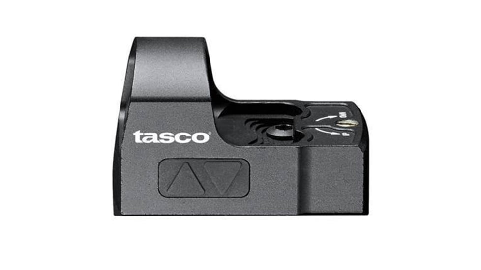 Tasco 1x25 4 MOA Red Dot Sight with Picatinny/Docter Mount, Black, TRDPRS