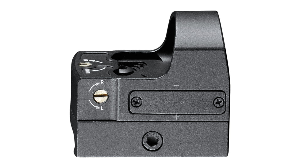 Tasco 1x25 4 MOA Red Dot Sight with Picatinny/Docter Mount, Black, TRDPRS