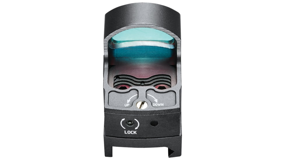 Tasco 1x25 4 MOA Red Dot Sight with Picatinny/Docter Mount, Black, TRDPRS