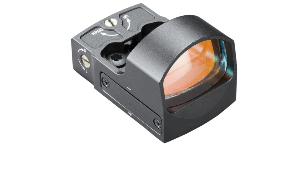 Tasco 1x25 4 MOA Red Dot Sight with Picatinny/Docter Mount, Black, TRDPRS