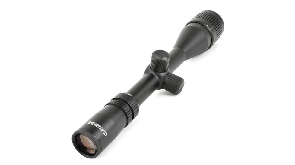 Tasco 2.5-10x42 Target-Varmint Rifle Scope, Matte Black, True Mil Dot Reticle VAR251042M