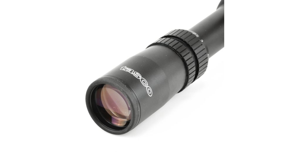 Tasco 2.5-10x42 Target-Varmint Rifle Scope, Matte Black, True Mil Dot Reticle VAR251042M