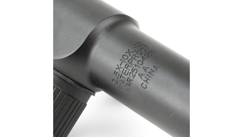 Tasco 2.5-10x42 Target-Varmint Rifle Scope, Matte Black, True Mil Dot Reticle VAR251042M