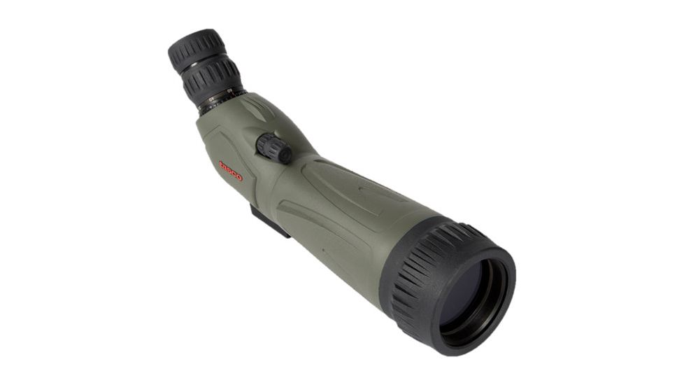 Tasco 20-60x60mm Gray FC Spotting Scope, Angled, Tripod, Gray, Soft Case, Box 5L, TS20606045