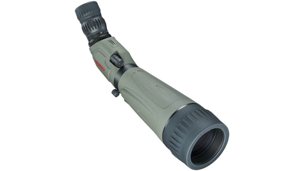 Tasco 20-60x80mm Gray FC Spotting Scope, Angled, Tripod, Gray,Soft Case, Box 5L, TS20608045