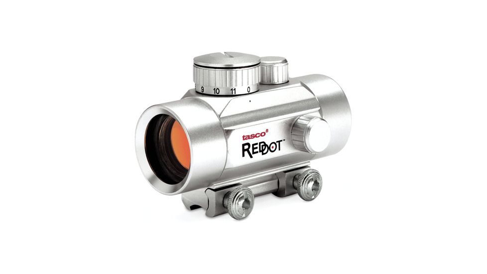 Tasco Red Dot 1x30mm 5 MOA Silver Rifle Scope BKRD3022S