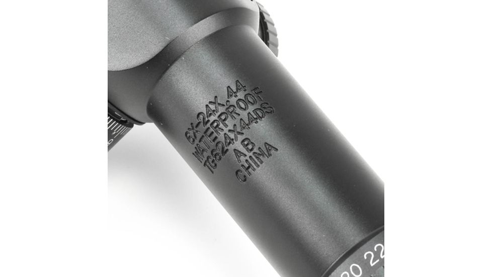 Tasco 6-24x44 Crosshair with .125in Dot Target/Varmint Rifle Scope, Black Matte TG624X44DS