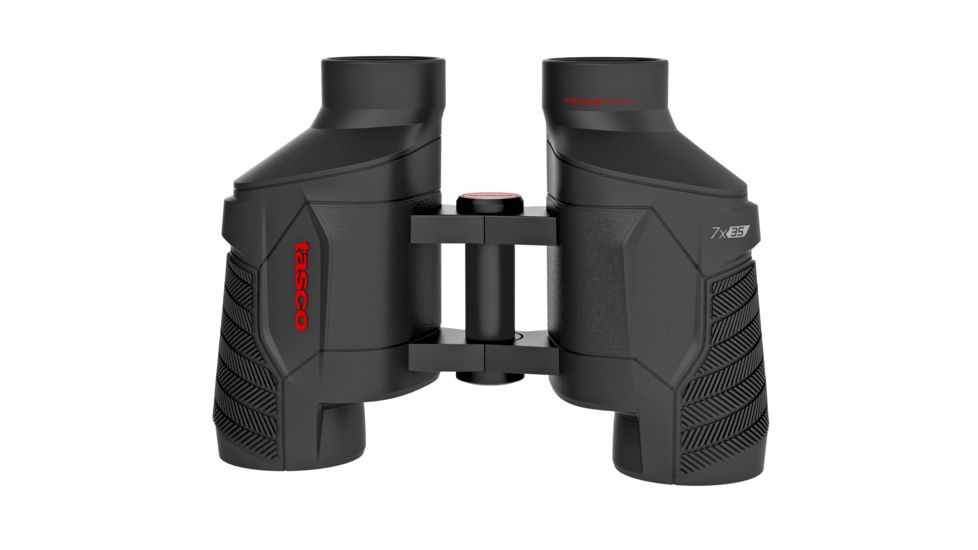 Tasco 7X35 Porro Focus Free Binoculars, Black, 100736
