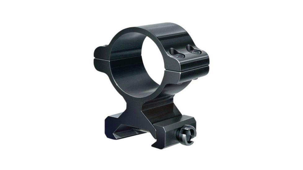 Tasco Aluminum Rifle Scope Ring, High, Detachable, Matte Black, 1in, TS00703