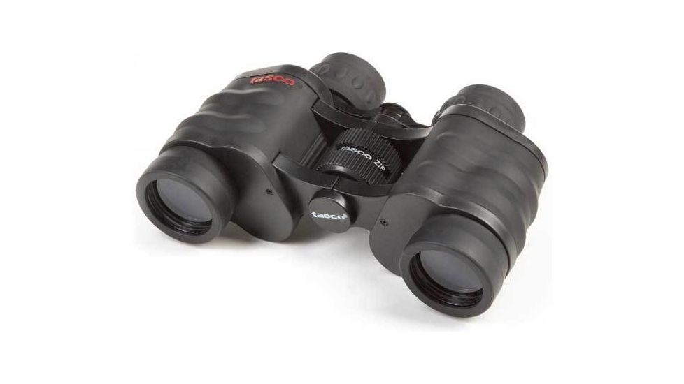 Factory DEMO Tasco Essential 7x35mm Porro Prism Binocular Wide Angle Zip Focus 2001BRZ