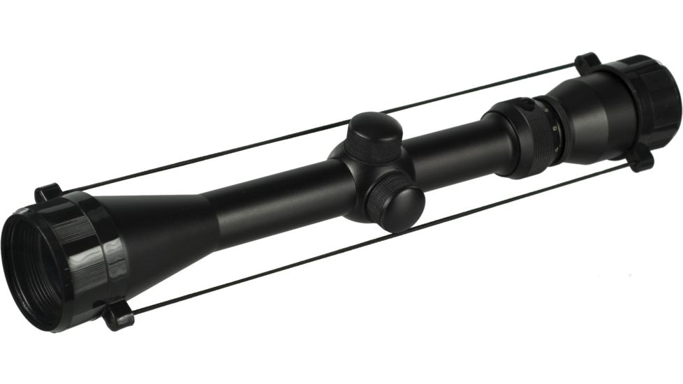 Tasco Golden Antler Series 4-12x40 mm Rifle Scope GA41240 with lens caps attached