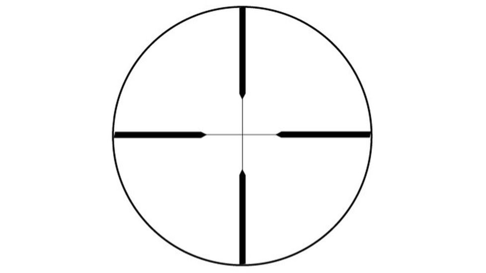 Tasco Rimfire 3-9x40mm FC Rifle Scope, 1 inch Tube, Truplex Reticle, Matte Black, Box 5L, TRF3940