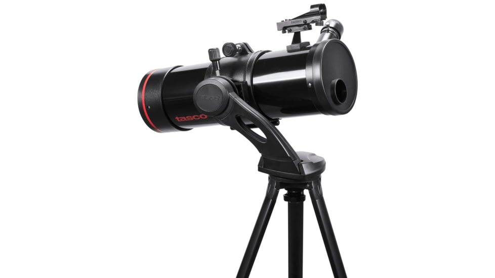 Tasco Spacestation Telescope 114x500mm Black Reflector ST Red Dot Finderscope,49114500