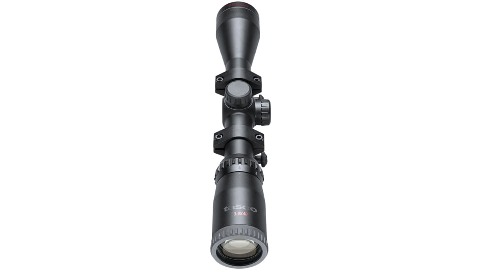 Tasco Sportsman 3-9X40mm FC Rifle Scope, 1 inch Tube, 30/30 Reticle, Matte Black, Box, T3940