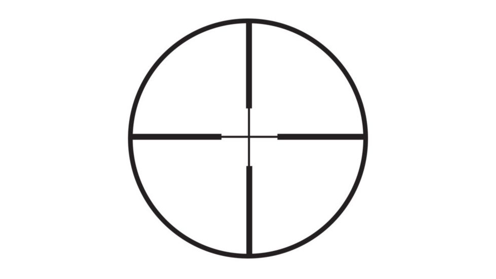 Tasco 6-24x40mm Target and Varmint Rifle Scope, 30/30 Reticle, Matte Black MAG624X40