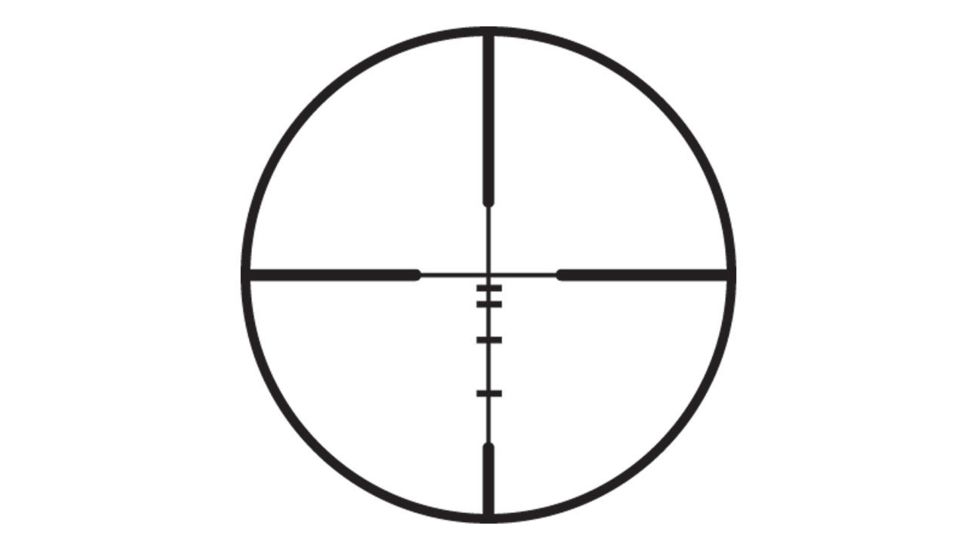 Tasco World Class 3-9x40 Rifle Scope, Matte Black, VitalZone 500 Reticle DWC39X46N
