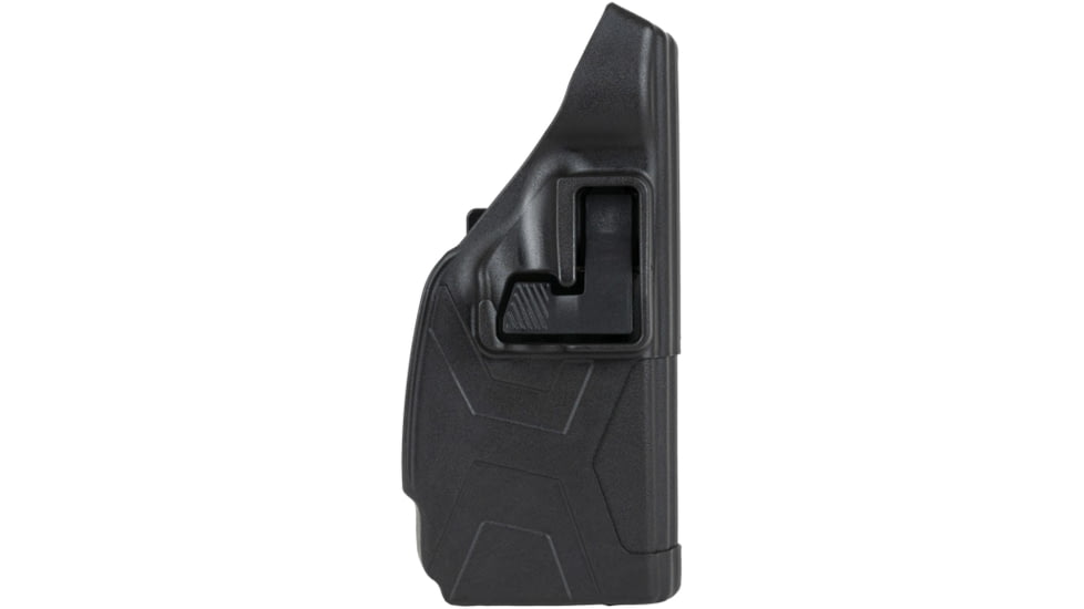 BlackHawk L2 Polymer OWB Belt Duty Holster, Taser X2, Right Hand, Black, BH1721