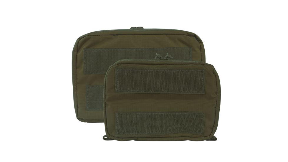 Tasmanian Tiger Medic Pouch Set, 2 Pouches, 420D Nylon, Olive, TT-7566-331