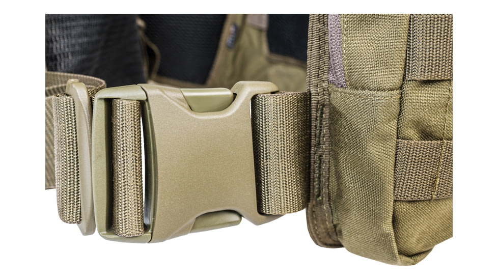 Tasmanian Tiger Trooper Back Plate Carrier, Olive, TT-7789-331