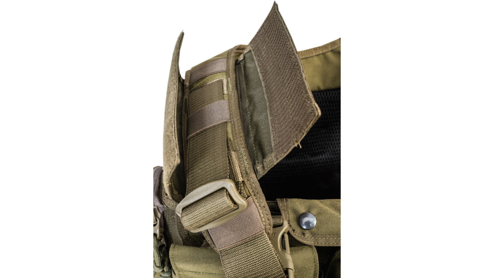 Tasmanian Tiger Trooper Back Plate Carrier, Olive, TT-7789-331