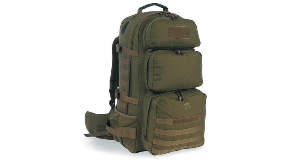 Tasmanian Tiger Trooper Pack, 50 Liters Volume, 700D Cordura, Olive, TT-7705-331
