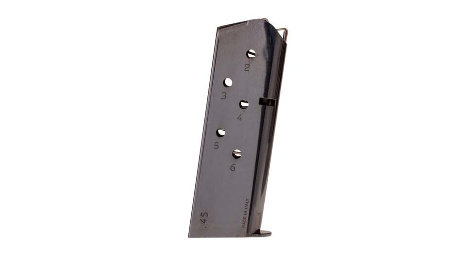 Taurus 1911 Officer 45 Auto 6 Rounds Pistol Magazine, Black, 6, 358-0014-01