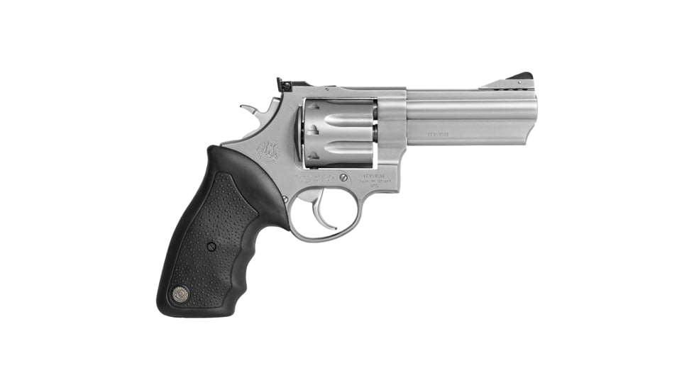 Taurus 608 Revolver, .357 Magnum/.38 Special, 4in Barrel, X-Large, Adjustable, Stainless Frame, Rubber Grip, 8 Round Cylinder, 2-608049
