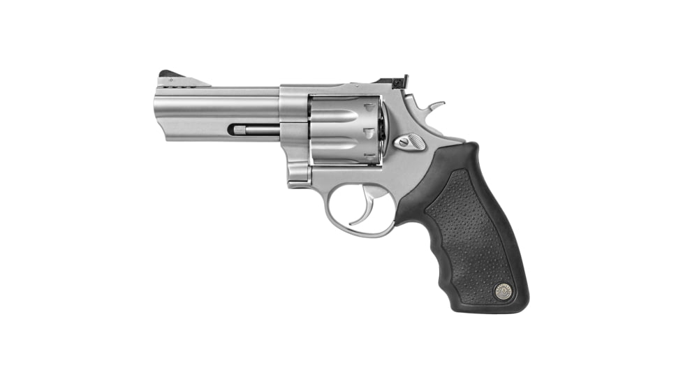 Taurus 608 Revolver, .357 Magnum/.38 Special, 4in Barrel, X-Large, Adjustable, Stainless Frame, Rubber Grip, 8 Round Cylinder, 2-608049