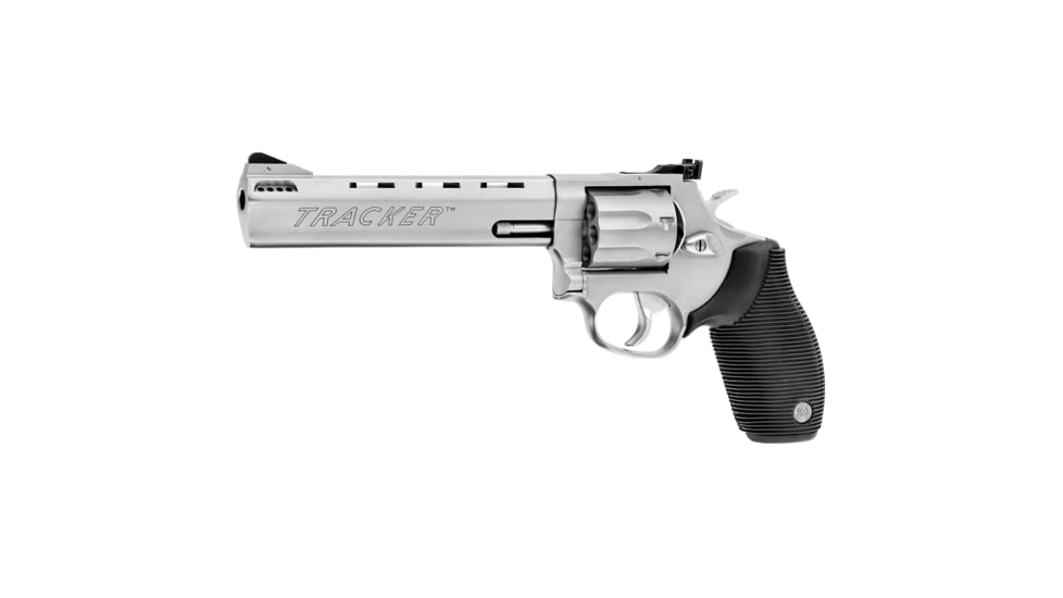 Taurus 627 Tracker Revolver, .357 Magnum/.38 Special, 6.5in Barrel, X-Large, Adjustable, Stainless Frame, Rubber Grip, 7 Round Cylinder, 2627069