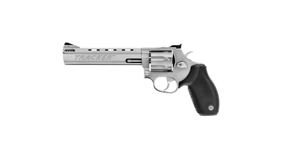 Taurus 627 Tracker Revolver, .357 Magnum/.38 Special, 6.5in Barrel, X-Large, Adjustable, Stainless Frame, Rubber Grip, 7 Round Cylinder, 2627069