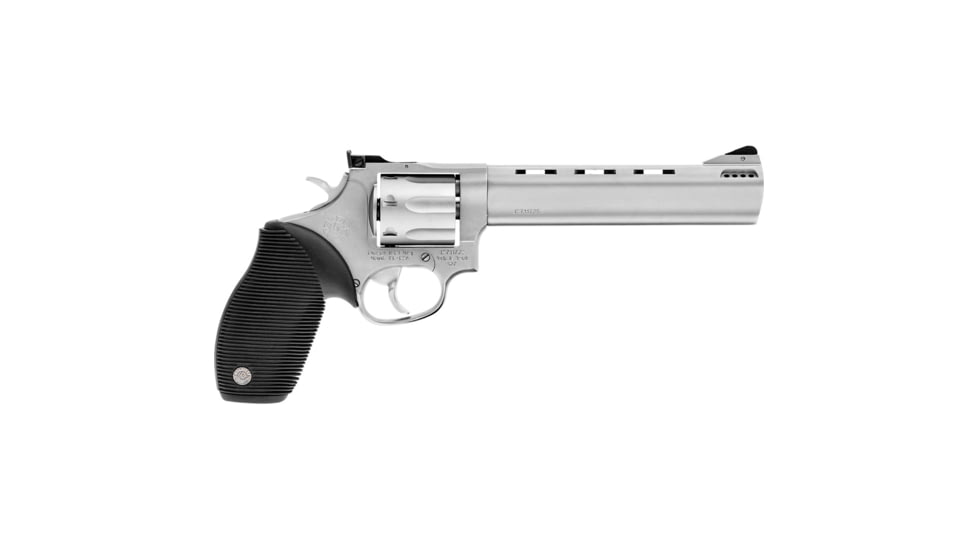 Taurus 627 Tracker Revolver, .357 Magnum/.38 Special, 6.5in Barrel, X-Large, Adjustable, Stainless Frame, Rubber Grip, 7 Round Cylinder, 2627069