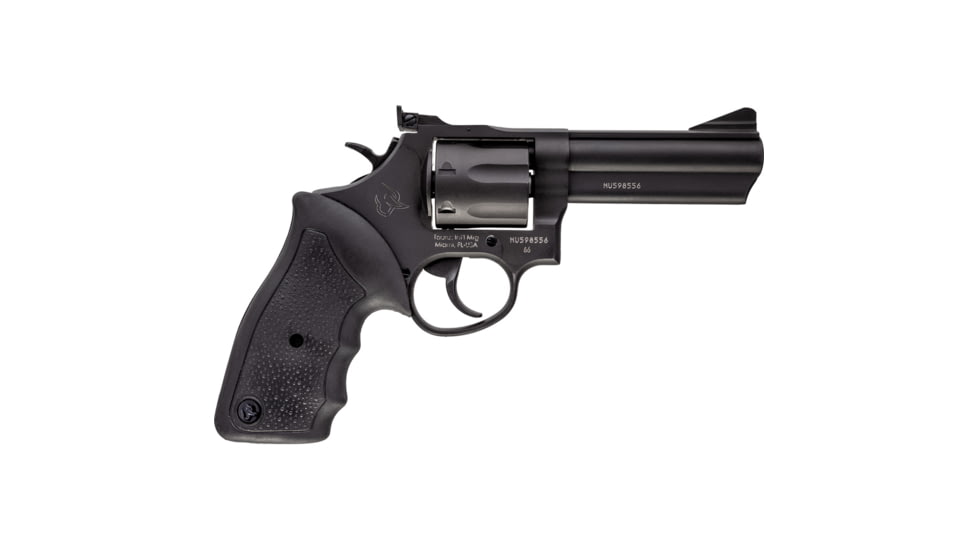 Taurus 66 Revolver, .357 Magnum/.38 Special, 4in Barrel, X-Large, Adjustable, Black Frame, Rubber Grip, 7 Round Cylinder, 2-660041