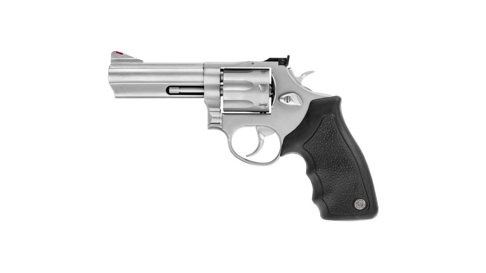 Taurus 66 Revolver, .357 Magnum/.38 Special, 4in Barrel, X-Large, Adjustable, Stainless Frame, Rubber Grip, 7 Round Cylinder, 2-660049