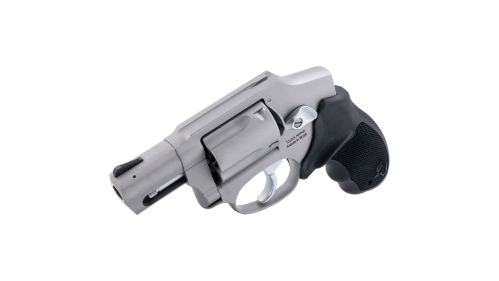 Taurus 850 Revolver, .38 Special, 2in Barrel, Fixed, Stainless Frame, Rubber Grip, 5 Round Cylinder, 2-850129