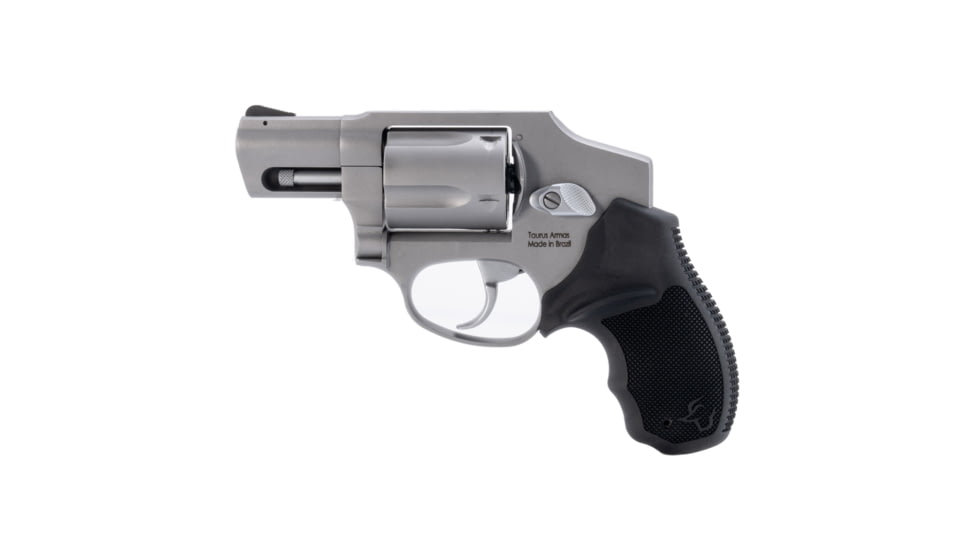 Taurus 850 Revolver, .38 Special, 2in Barrel, Fixed, Stainless Frame, Rubber Grip, 5 Round Cylinder, 2-850129